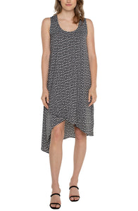 ASYMMETRICAL WRAP DRESS-Dresses-LIVERPOOL-Coriander