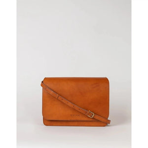 AUDREY BAG | COGNAC LEATHER (2 STRAPS)-Bags & Wallets-OH MY BAG-Coriander