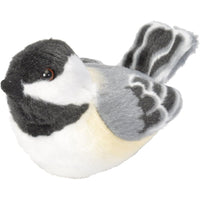 AUDUBON II BLACK CAPPED CHICKADEE-Stuffie-WILD REPUBLIC-Coriander