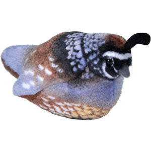 AUDUBON II CALIFORNIA QUAIL-Stuffie-WILD REPUBLIC-Coriander