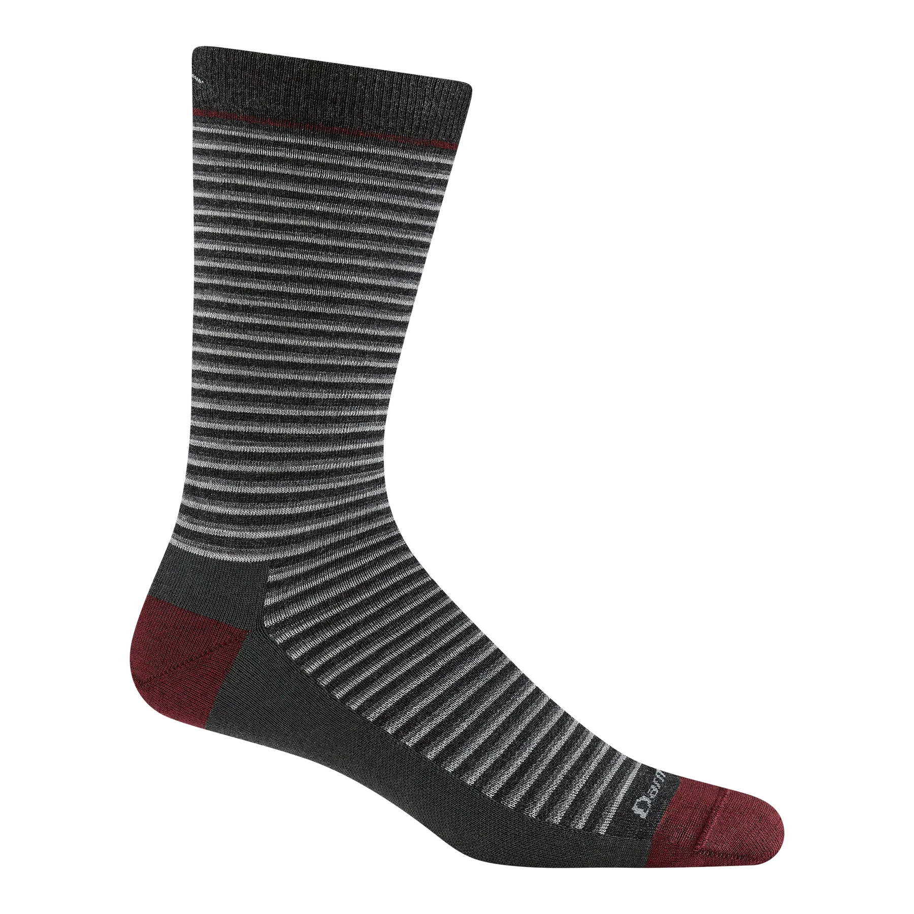 AUG 6134 MEN'S MICROSTRIPE CREW LIGHTWEIGHT-Uncategorised-DARN TOUGH-Coriander