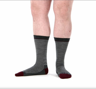 AUG 6134 MEN'S MICROSTRIPE CREW LIGHTWEIGHT-Uncategorised-DARN TOUGH-Coriander