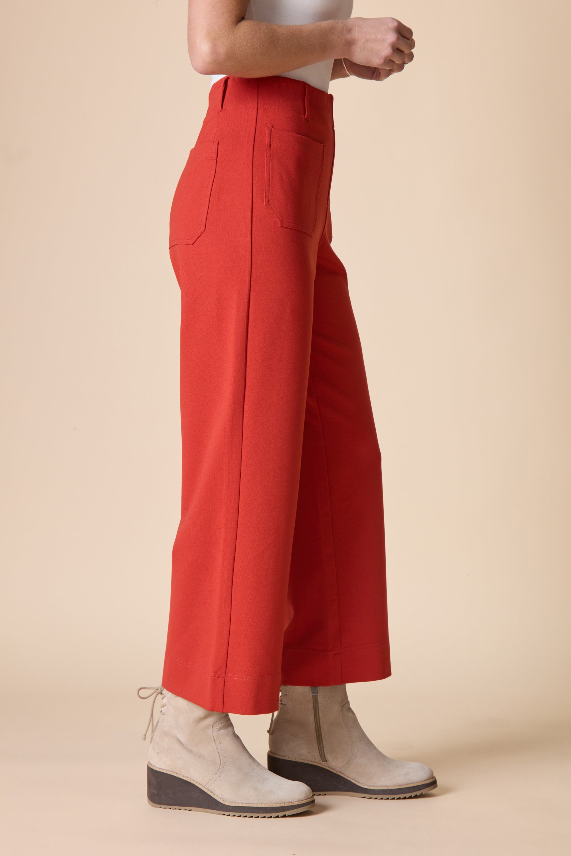 AUG H10676F6 FLOOD PANT SOLID - need black-Uncategorised-HABITAT-Coriander