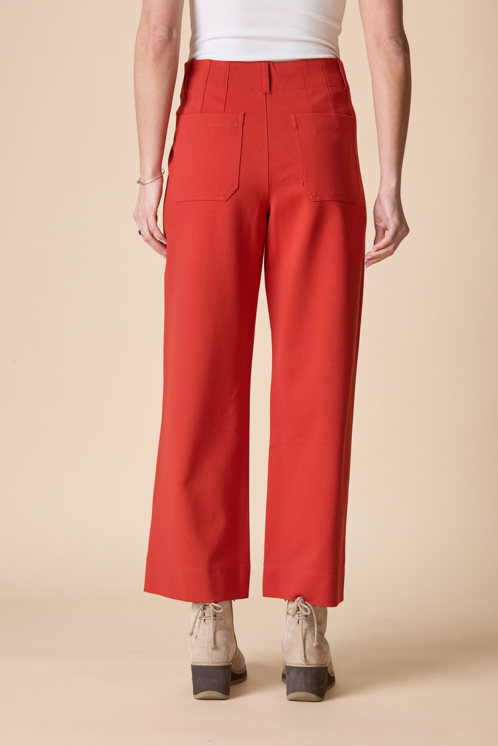 AUG H10676F6 FLOOD PANT SOLID - need black-Uncategorised-HABITAT-Coriander