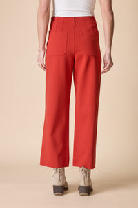 AUG H10676F6 FLOOD PANT SOLID - need black-Uncategorised-HABITAT-Coriander