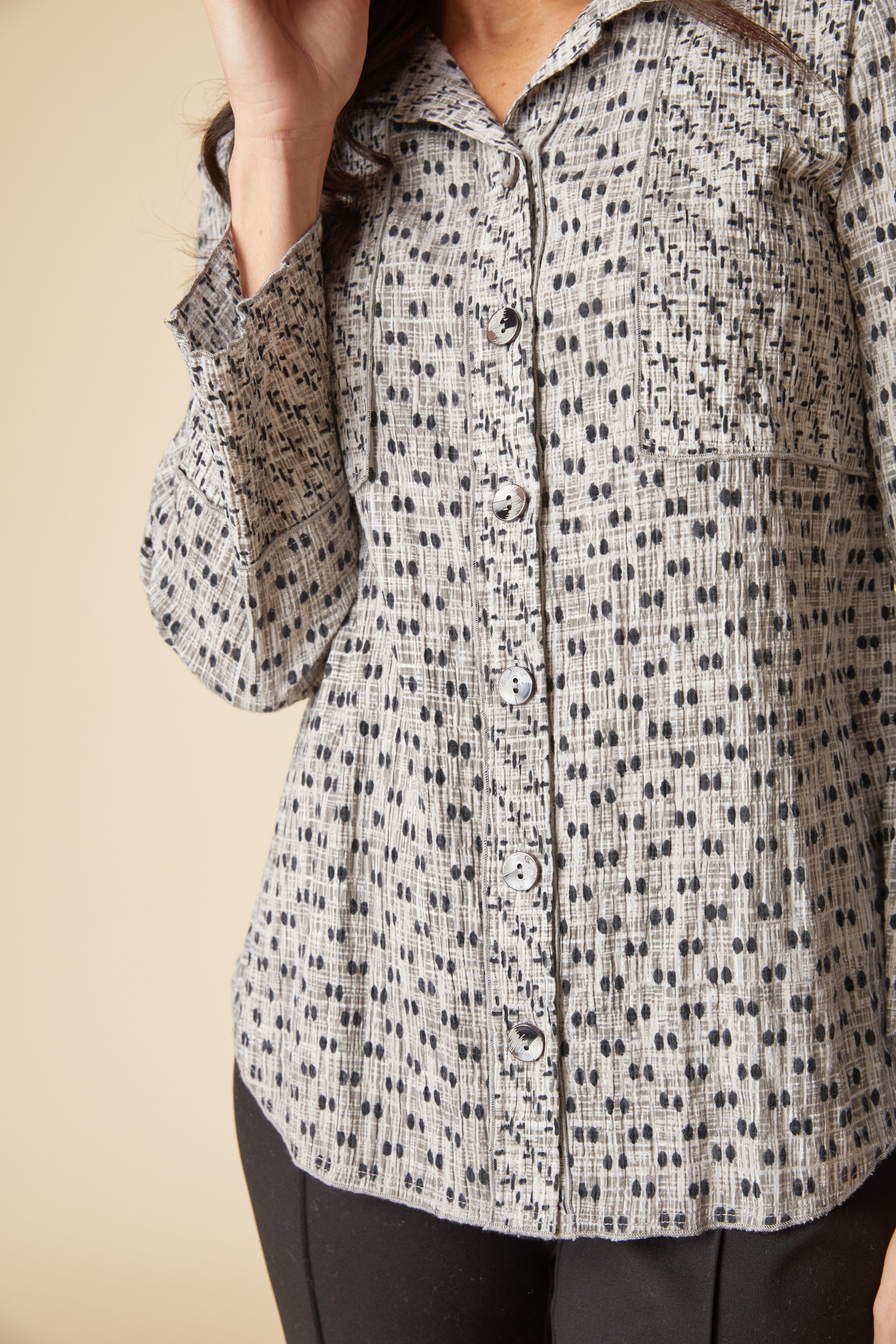 AUG H48134 SEAMED TUNIC-Uncategorised-HABITAT-Coriander