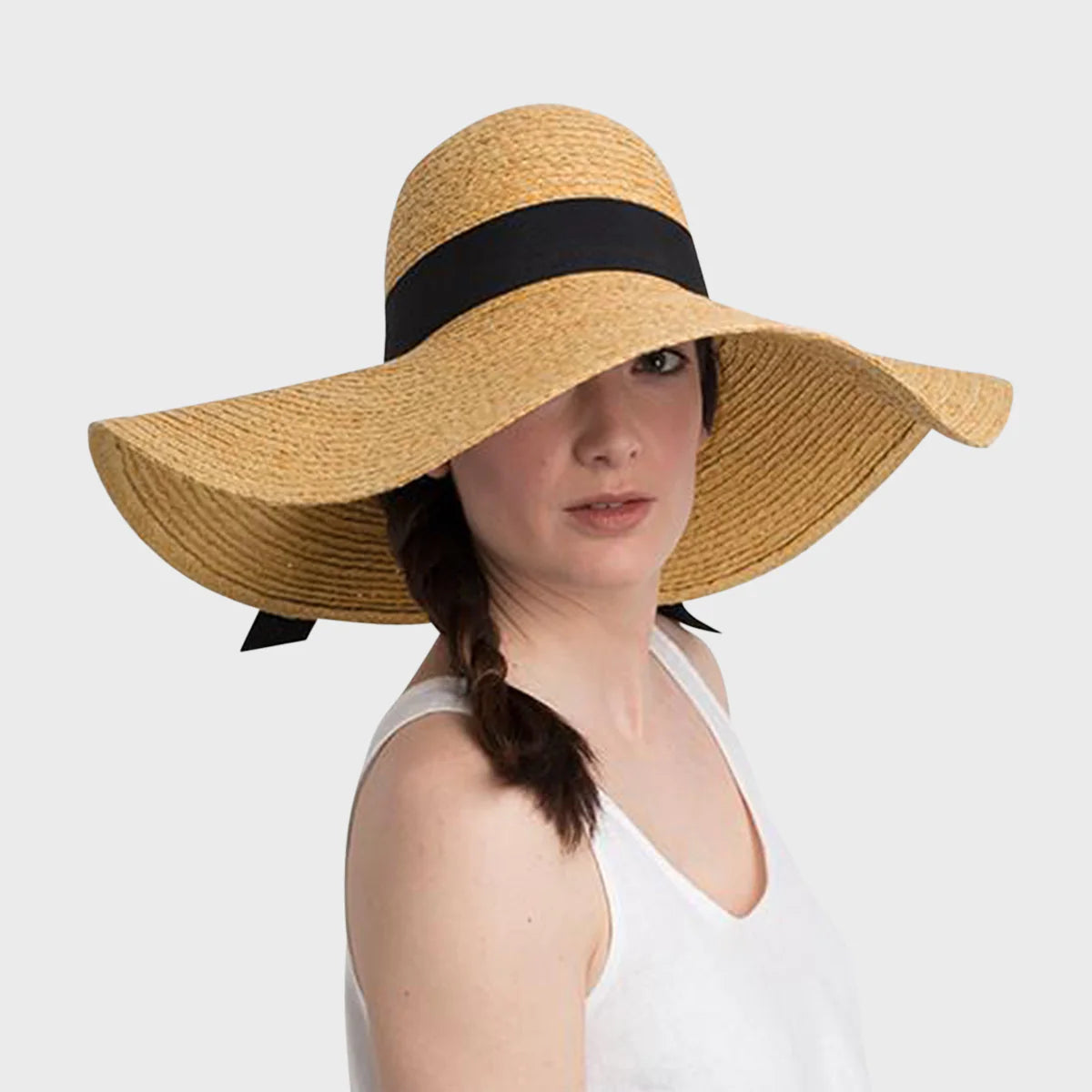 AVA HAT-Hat-CANADIAN HAT-NATURAL-BLACK-Coriander