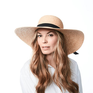 AVA HAT-Hat-CANADIAN HAT-NATURAL-BLACK-Coriander