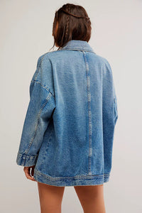 AVERY DENIM JACKET-Jackets & Sweaters-FREE PEOPLE-Coriander