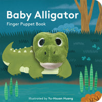 BABY ALLIGATOR FINGER PUPPET BOOK-Books & Stationery-RAINCOAST-Coriander