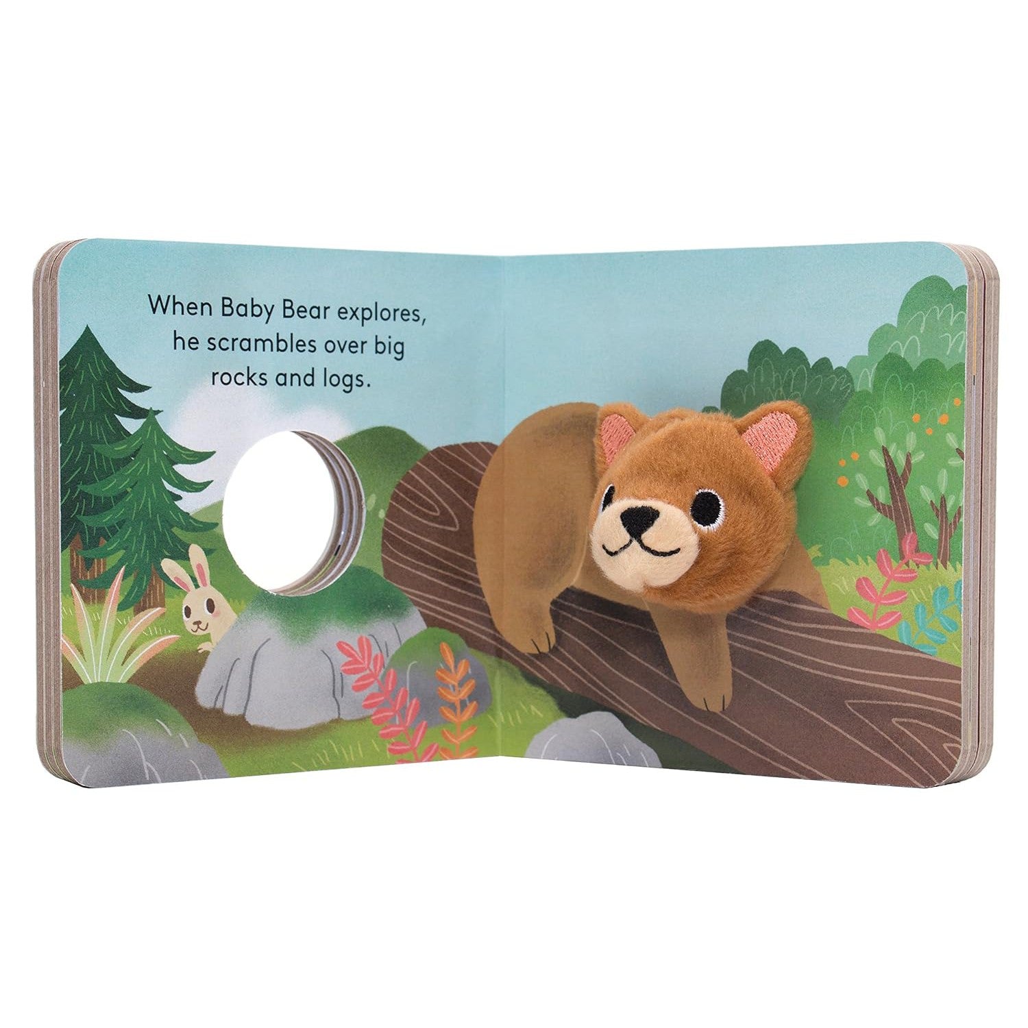 BABY BEAR FINGER PUPPET BOOK-Books & Stationery-RAINCOAST-Coriander