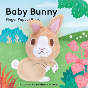 BABY BUNNY FINGER PUPPET-Puppet-RAINCOAST-Coriander