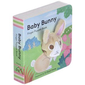 BABY BUNNY FINGER PUPPET-Puppet-RAINCOAST-Coriander