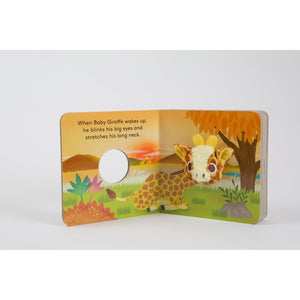 BABY GIRAFFE FINGER PUPPET BOOK-Books & Stationery-RAINCOAST-Coriander