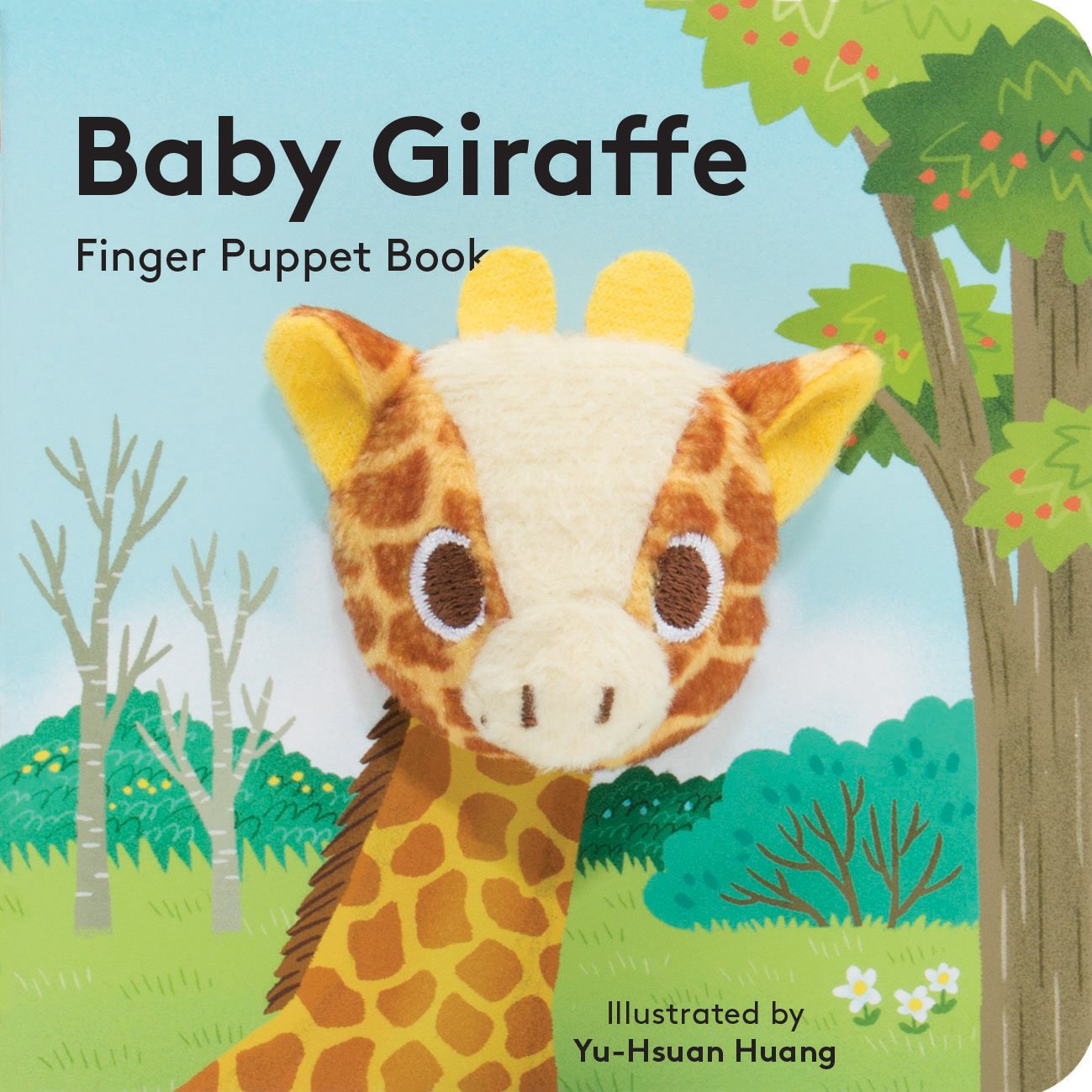 BABY GIRAFFE FINGER PUPPET BOOK-Books & Stationery-RAINCOAST-Coriander