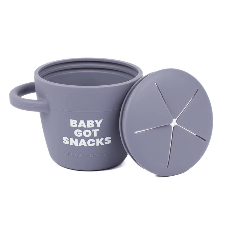 BABY GOT SNACKS HAPPY SNACKER - PLUM-Snack Holder-BELLA TUNNO-Coriander