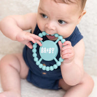 BABY HAPPY TEETHER-Kids-BELLA TUNNO-Coriander