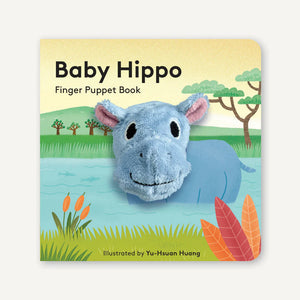 BABY HIPPO FINGER PUPPET-Books & Stationery-RAINCOAST-Coriander