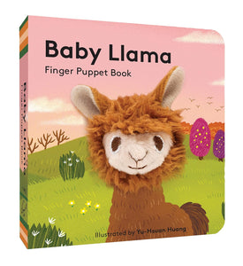 BABY LLAMA FINGER PUPPET BOOK-Books & Stationery-RAINCOAST-Coriander