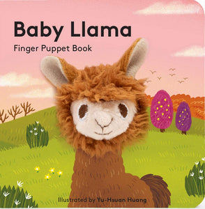 BABY LLAMA FINGER PUPPET BOOK-Books & Stationery-RAINCOAST-Coriander