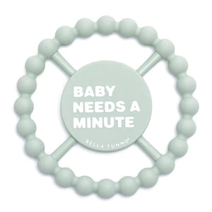 BABY NEEDS A MINUTE TEETHER | SAGE-Kids-BELLA TUNNO-Coriander