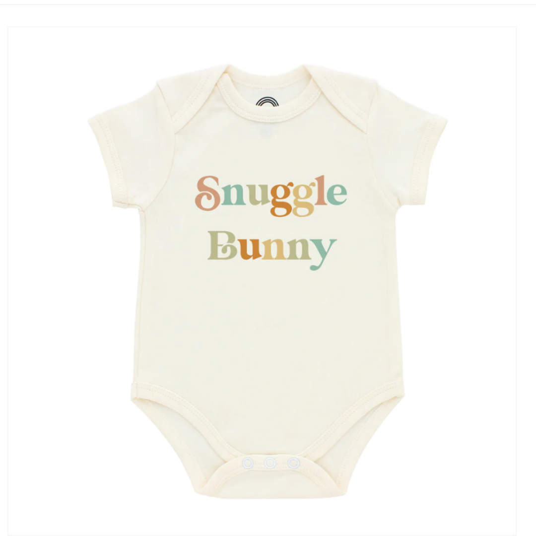 BABY ONESIE - SNUGGLE BUNNY-Onesie-EMERSON AND FRIENDS-0-3 MONTHS-Coriander