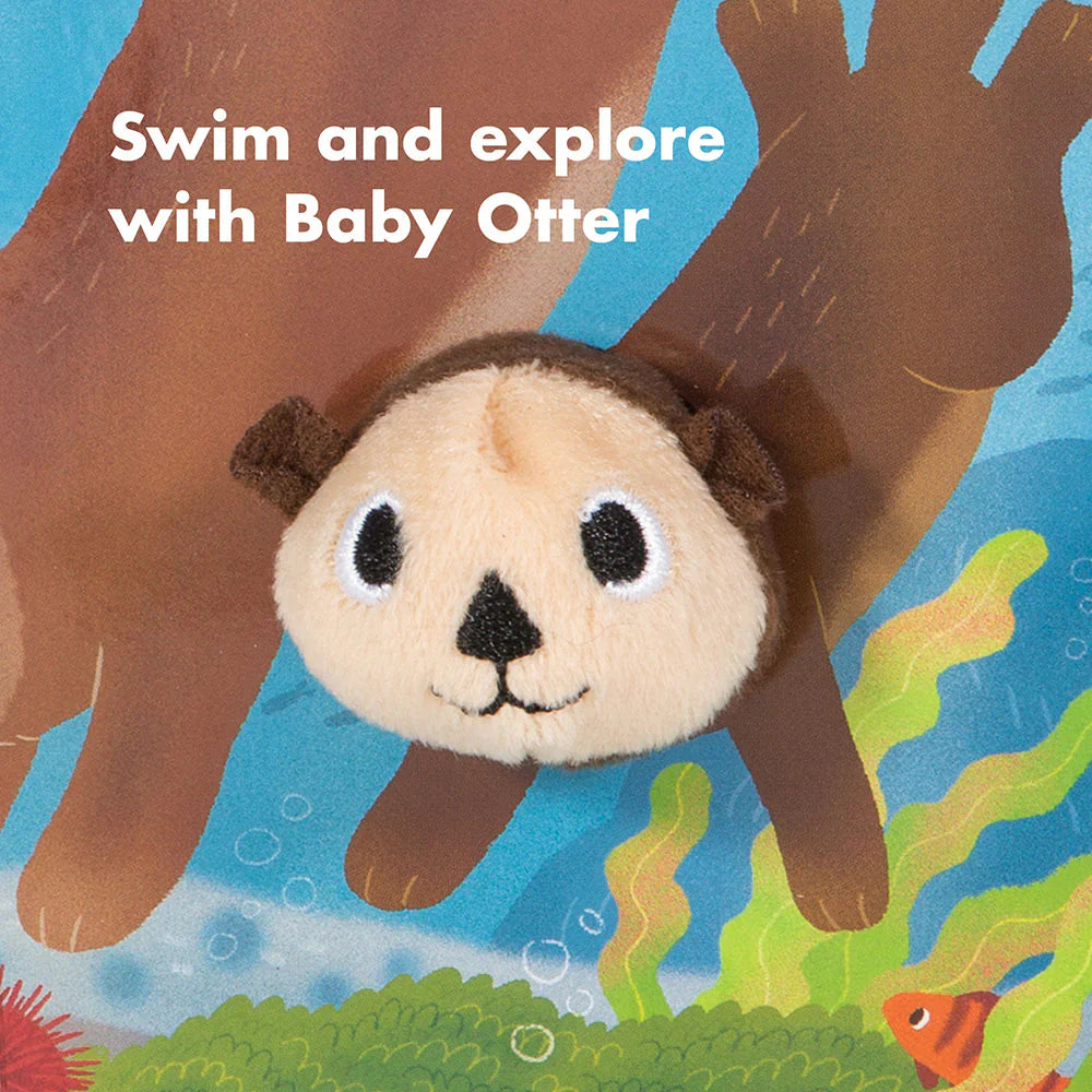 BABY OTTER FINGER PUPPET-Puppet-RAINCOAST-Coriander