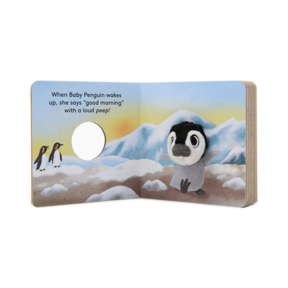 BABY PENGUIN FINGER PUPPET-Puppet-RAINCOAST-Coriander