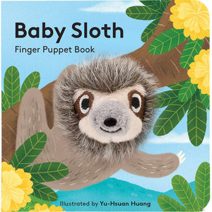 BABY SLOTH FINGER PUPPET-Puppet-RAINCOAST-Coriander