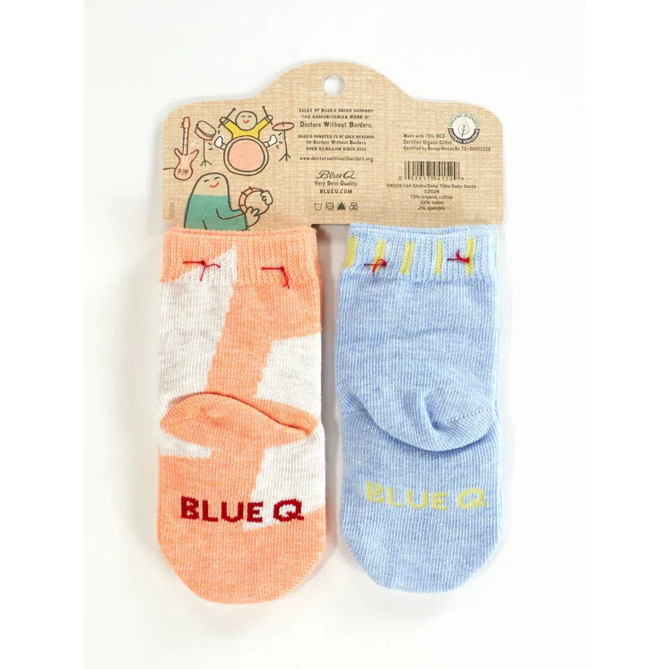 BABY SOCKS | CALL SHOTS/BABY TIME-Baby-BLUE Q-Coriander