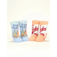 BABY SOCKS | CALL SHOTS/BABY TIME-Baby-BLUE Q-Coriander