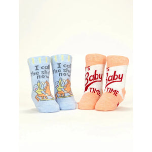 BABY SOCKS | CALL SHOTS/BABY TIME-Baby-BLUE Q-Coriander