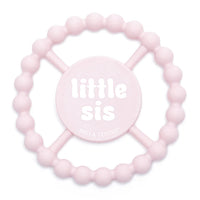 BABY TEETHER | LITTLE SIS BLUSH PINK-Teether-BELLA TUNNO-Coriander