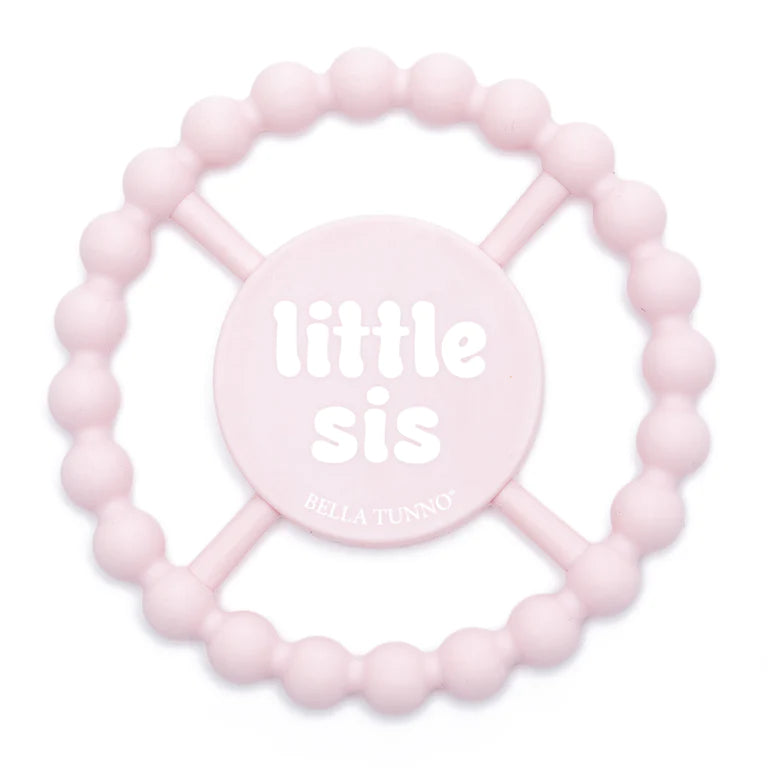 BABY TEETHER | LITTLE SIS BLUSH PINK-Teether-BELLA TUNNO-Coriander