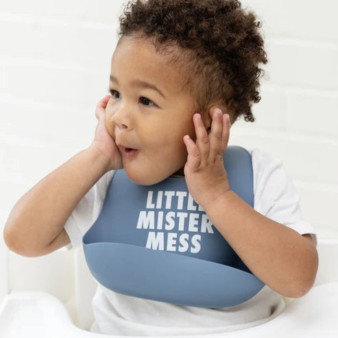 BABY WONDER BIB | LITTLE MISTER MESS-Babies & Kids-BELLA TUNNO-Coriander