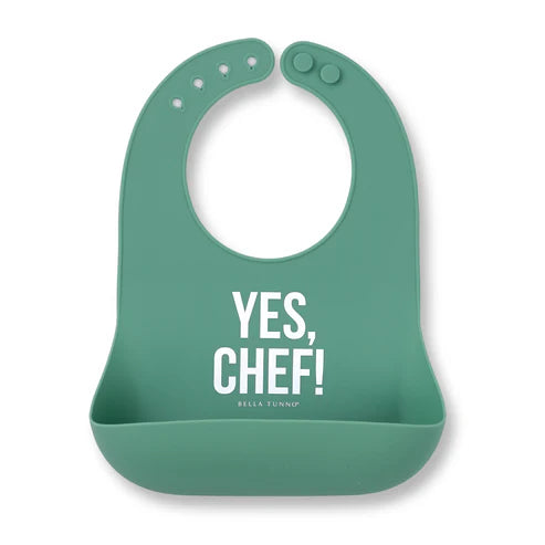 BABY WONDER BIB | YES CHEF-Babies & Kids-BELLA TUNNO-Coriander