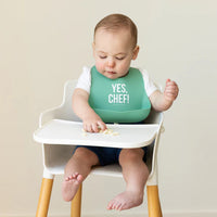 BABY WONDER BIB | YES CHEF-Babies & Kids-BELLA TUNNO-Coriander