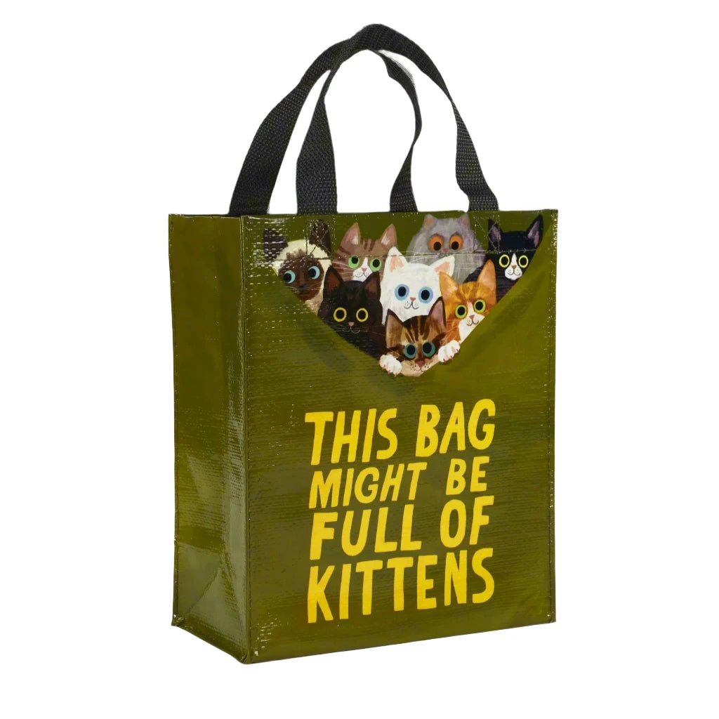 BAG FULL OF KITTENS HANDY TOTE-Bags & Wallets-BLUE Q-Coriander