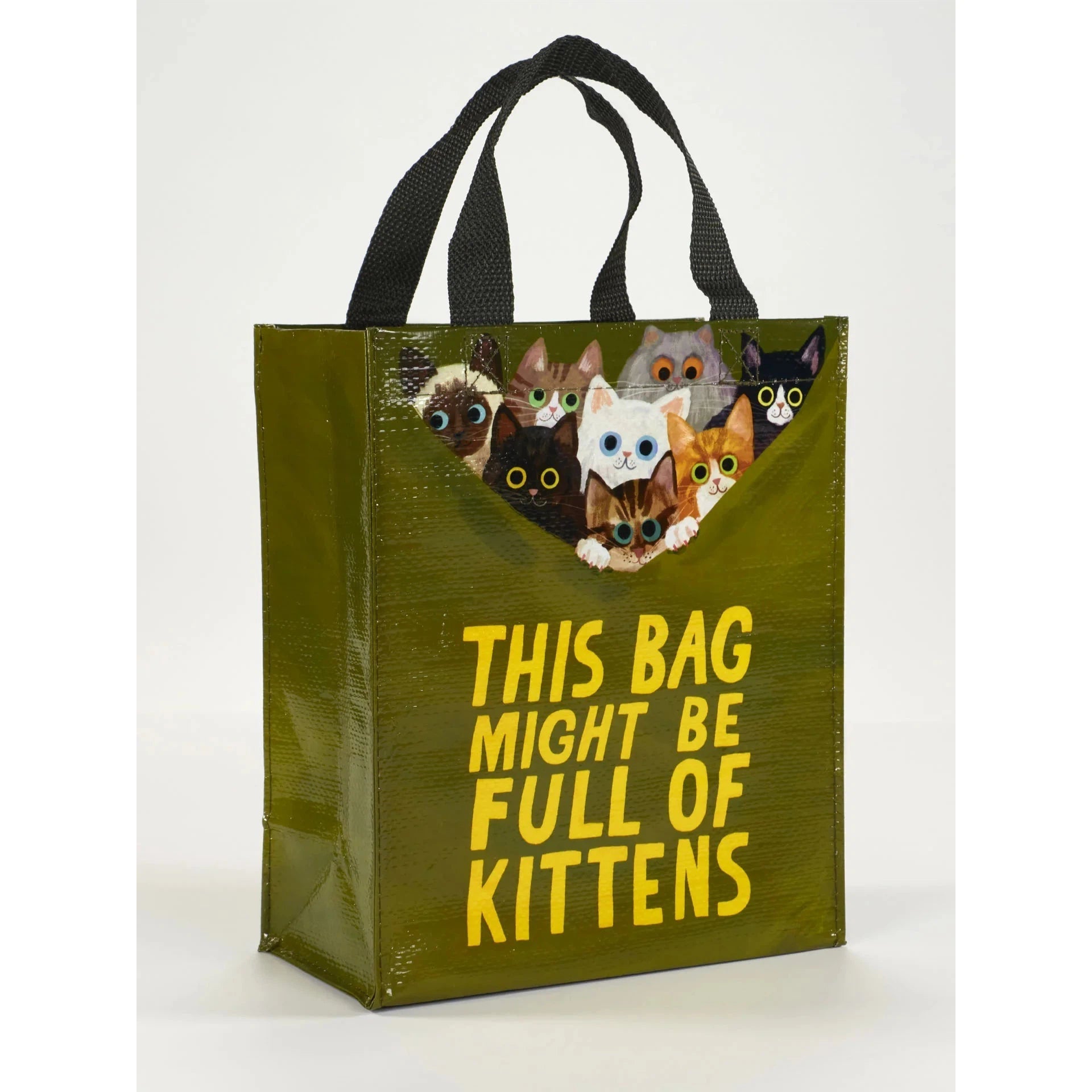 BAG FULL OF KITTENS HANDY TOTE-Bags & Wallets-BLUE Q-Coriander