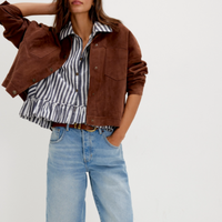 BAILEY STRIPE SHIRT-Top-FREE PEOPLE-Coriander