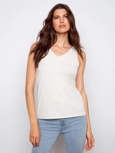 BAMBOO CAMI | 2-WAY REVERSIBLE-Top-CHARLIE B-Coriander