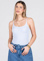 BAMBOO CAMI | LOW CUT-Basics-CEST MOI-ONE-ICE BLUE-Coriander
