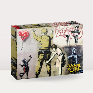 BANKSY GRAFFITI PAINTER PUZZLE-Fun and Games-LAGOON-Coriander