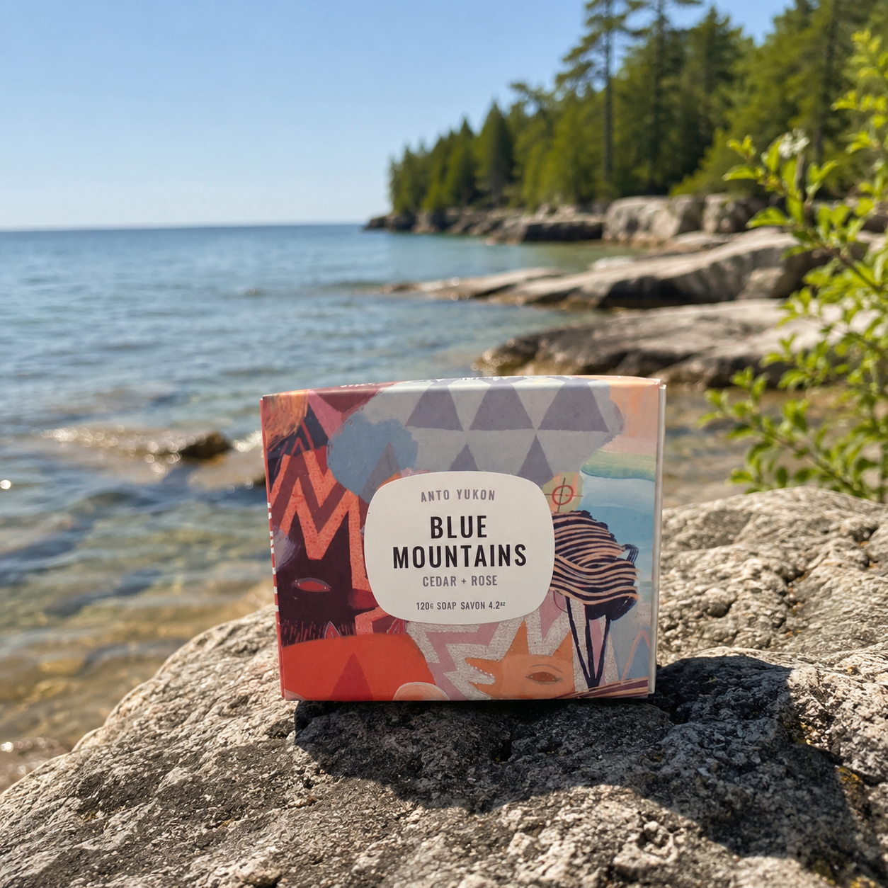 BAR SOAP | BLUE MOUNTAINS: CEDAR + ROSE-Bar Soap-ANTO YUKON-Coriander