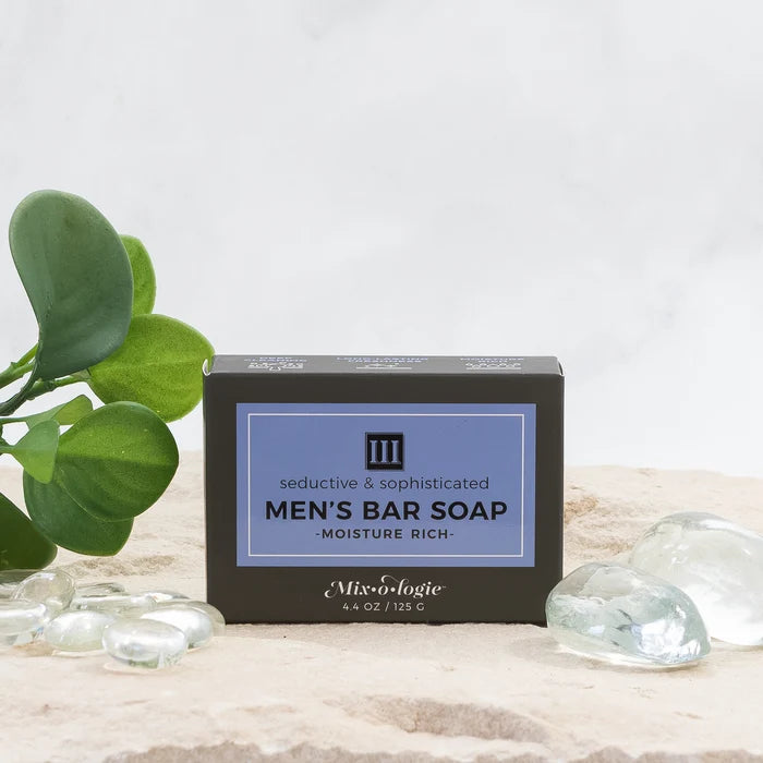 BAR SOAP | MEN'S III (SEDUCTIVE & SOPHISTICATED)-Lotions & Potions-MIXOLOGIE-Coriander