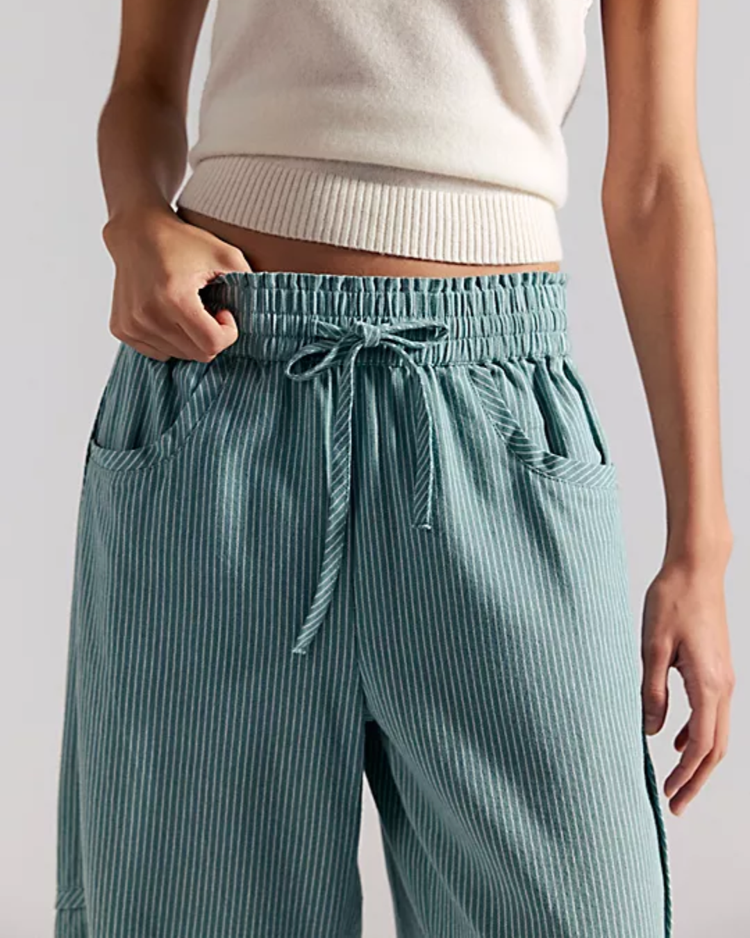 BARREL LEG PANTS | SOMETHING GOOD-Bottom-FREE PEOPLE-Coriander