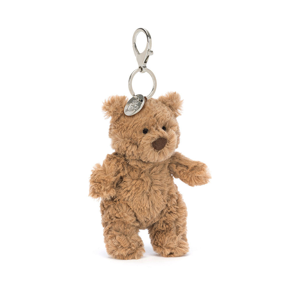 BARTHOLOMEW BEAR BAG CHARM-Stuffies-JELLYCAT-Coriander