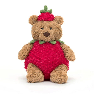 BARTHOLOMEW BEAR STRAWBERRY-Stuffies-JELLYCAT-Coriander