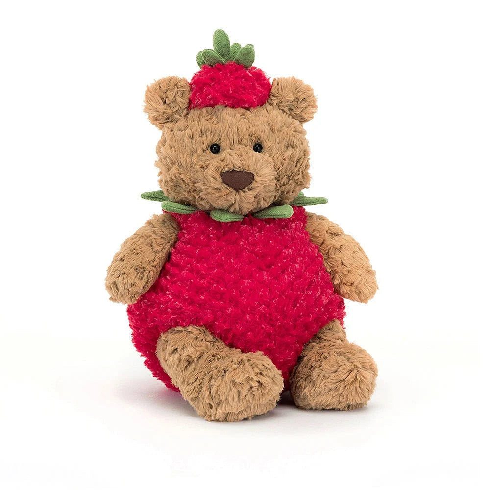 BARTHOLOMEW BEAR STRAWBERRY-Stuffies-JELLYCAT-Coriander