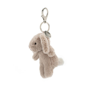 BASHFUL BUNNY BEIGE BAG CHARM-Stuffies-JELLYCAT-Coriander